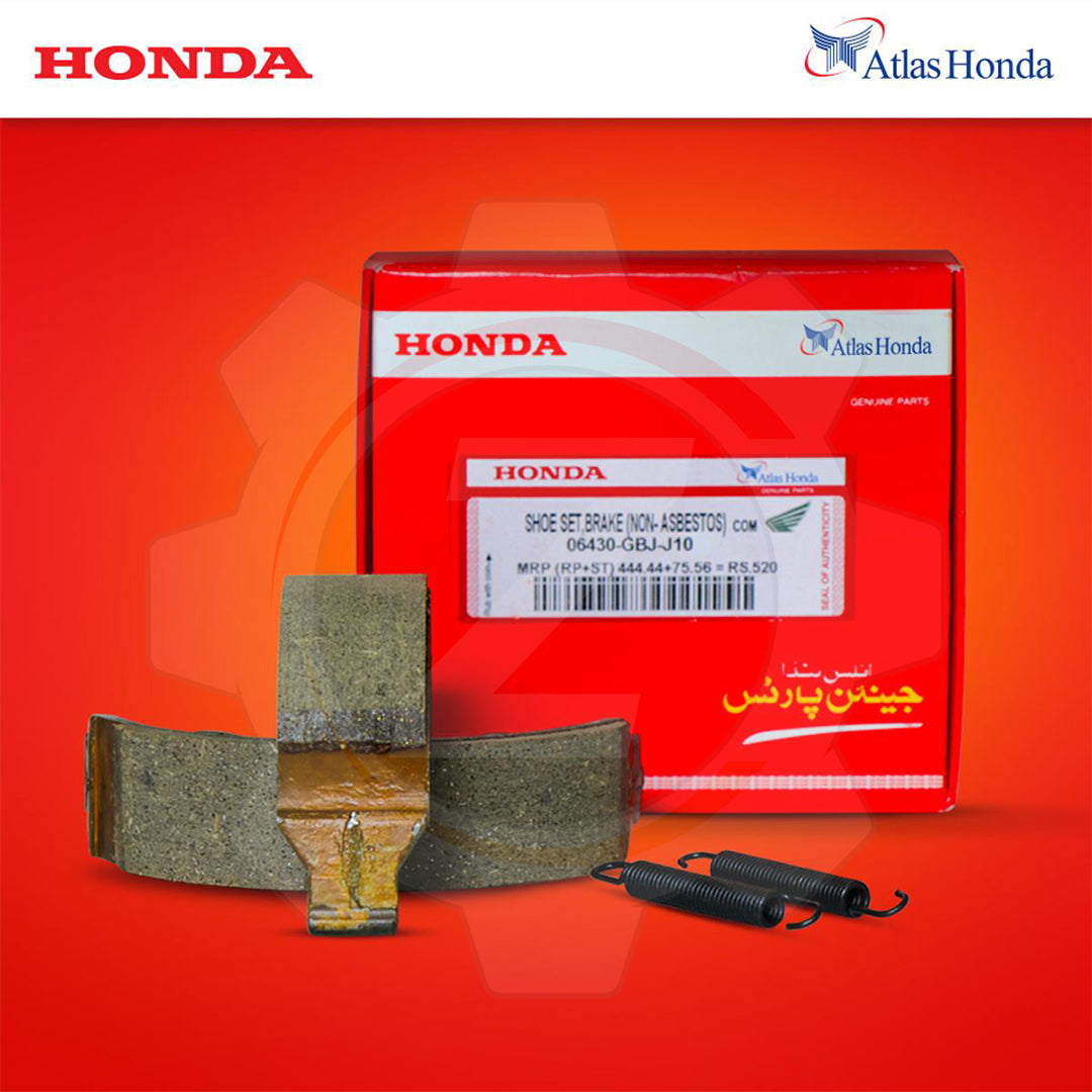 Common Shoe Set, Brake With Large Spring
