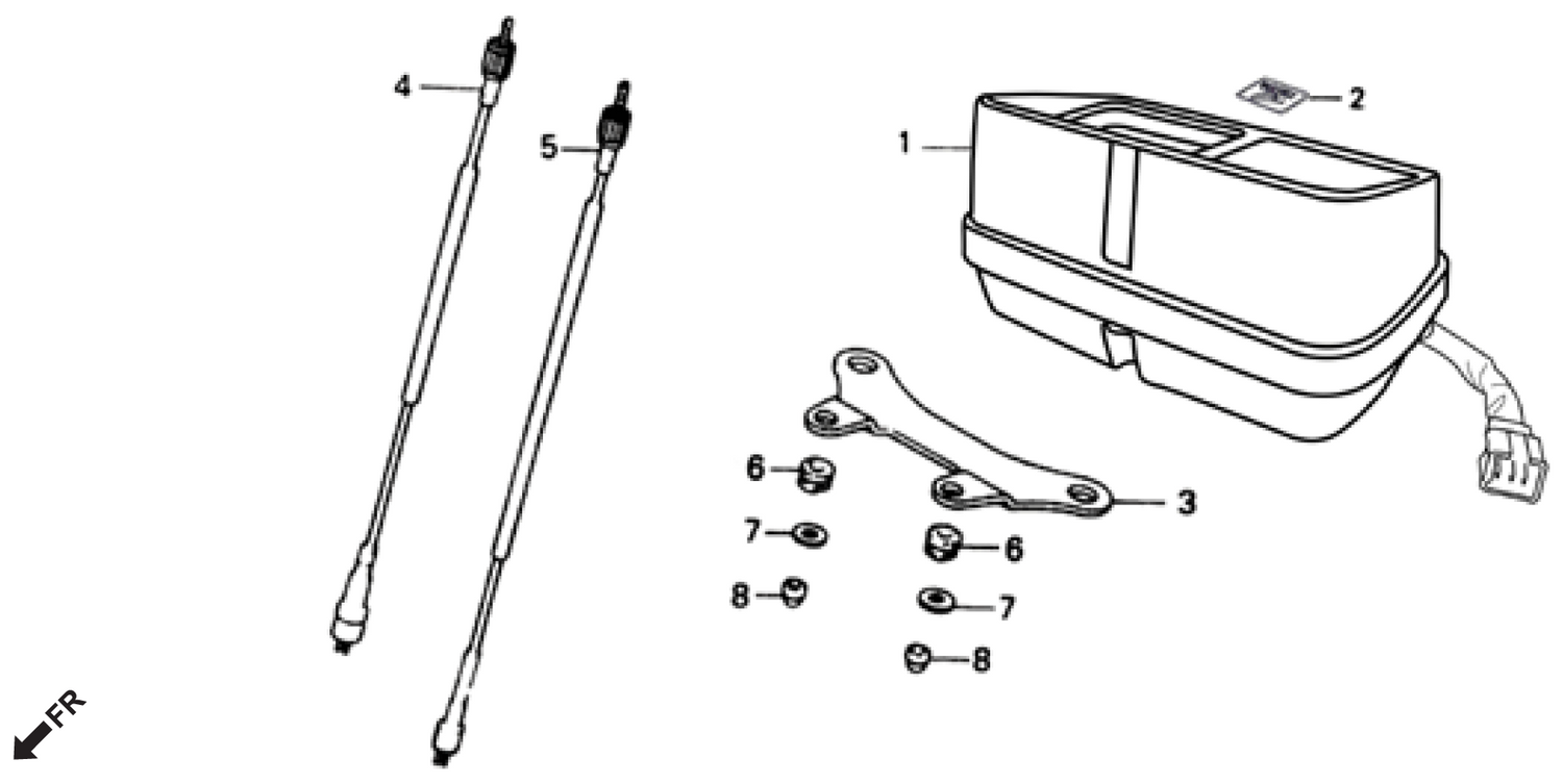 Honda CG125 METER