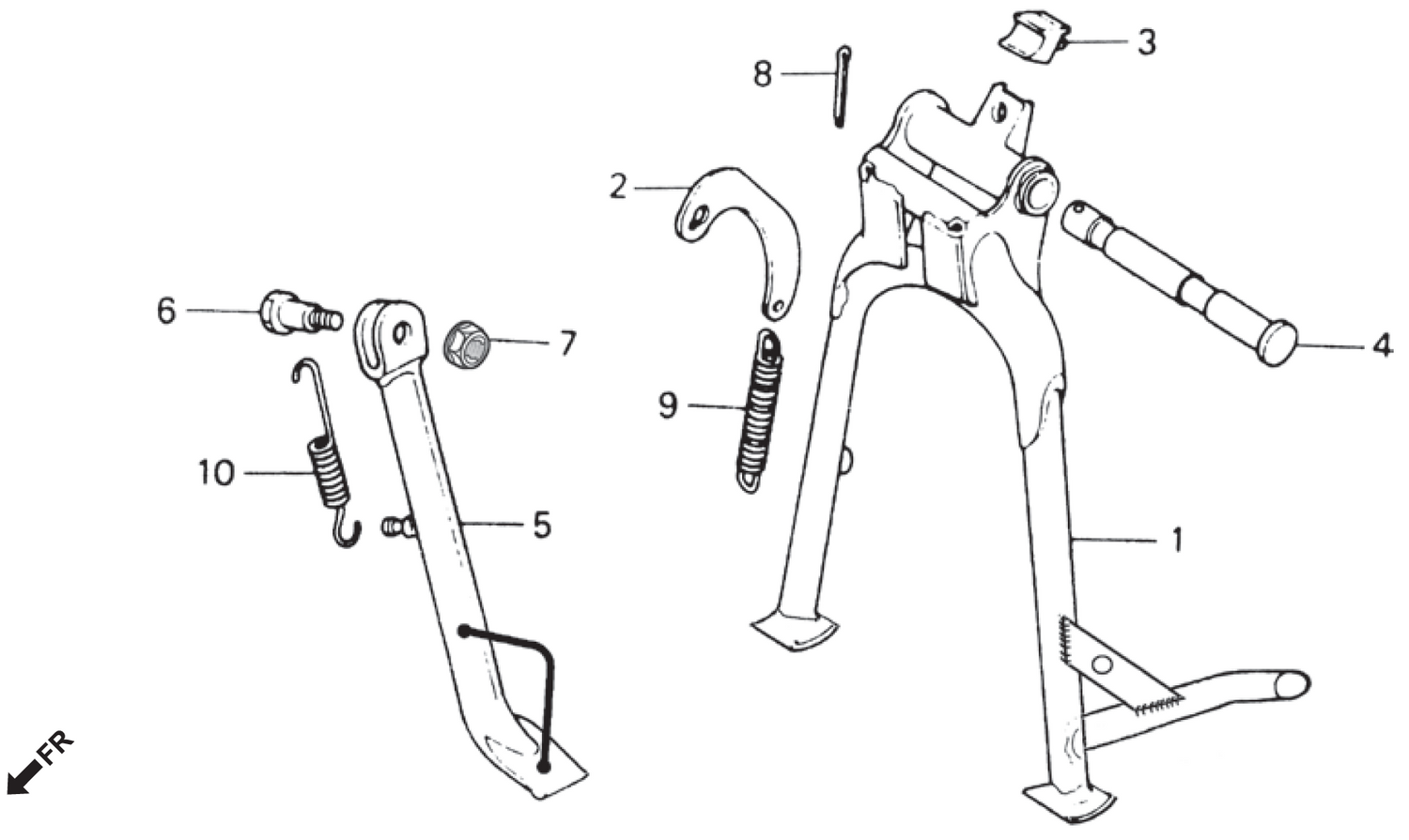 Honda CG125 STAND