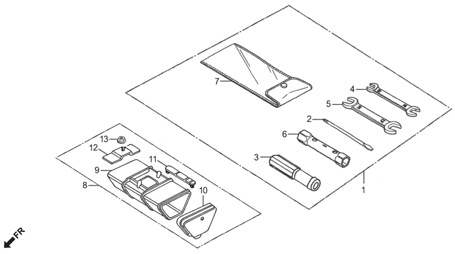 Honda CG125 TOOL SET
