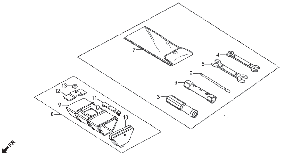 Honda CG125 TOOL SET